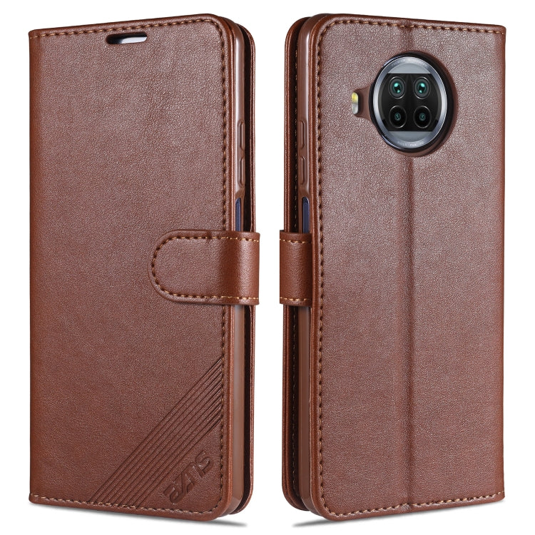 AZNS Sheepskin Texture Horizontal Flip Leather Case with Holder & Card Slots & Wallet, For Xiaomi Mi 10T Lite 5G