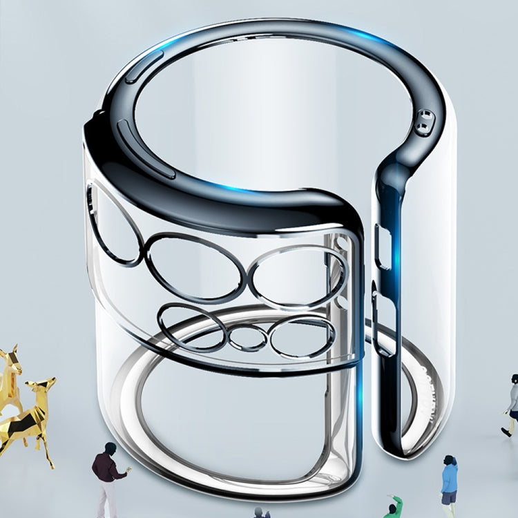 SULADA Shockproof Plating Silicone Transparent Protective Case, For Samsung Galaxy S21 Ultra 5G, For Samsung Galaxy S21 5G