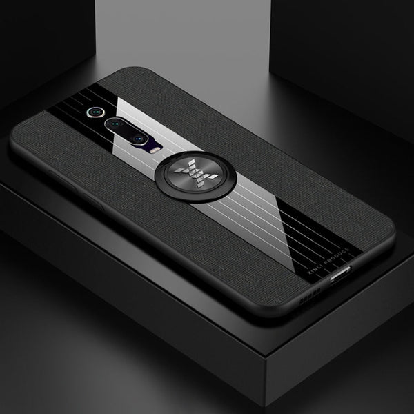 XINLI Stitching Cloth Textue Shockproof TPU Protective Case with Ring Holder, For Xiaomi Redmi 7, For Xiaomi Mi 9T / Redmi K20, For Xiaomi Redmi Note 5, For Xiaomi Redmi Note 7