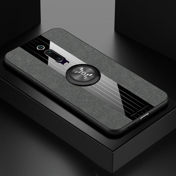 XINLI Stitching Cloth Textue Shockproof TPU Protective Case with Ring Holder, For Xiaomi Redmi 7, For Xiaomi Mi 9T / Redmi K20, For Xiaomi Redmi Note 5, For Xiaomi Redmi Note 7