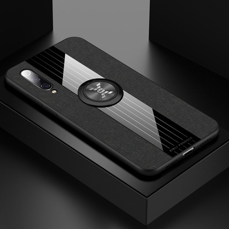 XINLI Stitching Cloth Textue Shockproof TPU Protective Case with Ring Holder, For Xiaomi Mi Max 3, For Xiaomi Mi 6X / A2, For Xiaomi Mi 9 SE, For Xiaomi Mi CC9