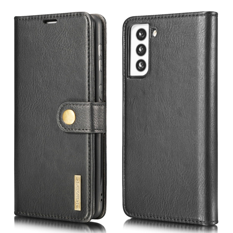 DG.MING Crazy Horse Texture Flip Detachable Magnetic Leather Case with Holder & Card Slots & Wallet, For Samsung Galaxy S21 5G, For Samsung Galaxy S21+ 5G, For Samsung Galaxy S21 Ultra 5G