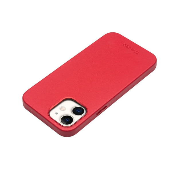 QIALINO Nappa Leather Shockproof Magsafe Case, For iPhone 12 mini, For iPhone 12 Pro Max