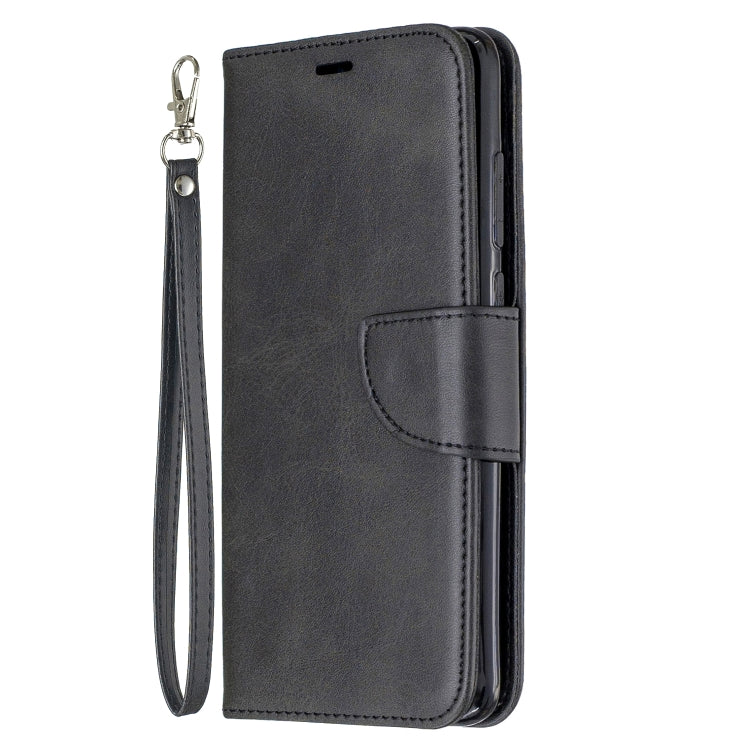 Retro Lambskin Texture Pure Color Horizontal Flip PU Leather Case with Holder & Card Slots & Wallet & Lanyard, For Xiaomi Redmi Note 8Pro