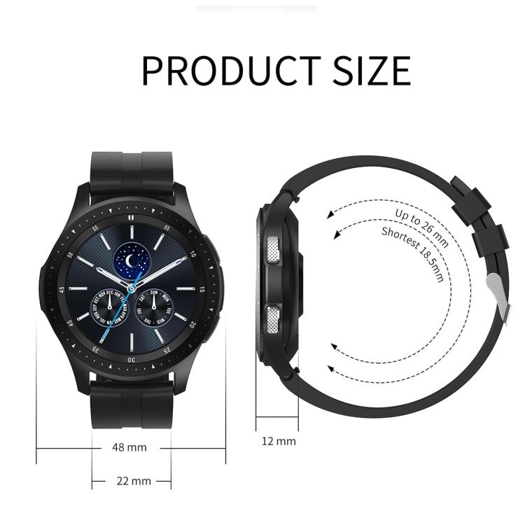 W68 1.54 inch Touch Screen IP67 Waterproof Smart Bracelet, Support Blood Oxygen Monitoring / Bluetooth Call / Heart Rate Monitoring, Style: Steel Strap