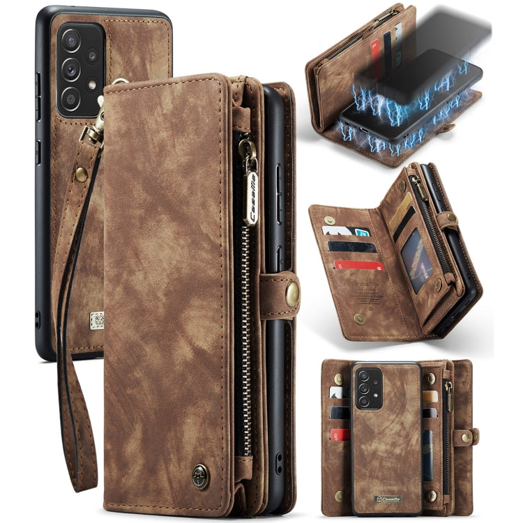 CaseMe Detachable Multifunctional Horizontal Flip Leather Case, with Card Slot & Holder & Zipper Wallet & Photo Frame