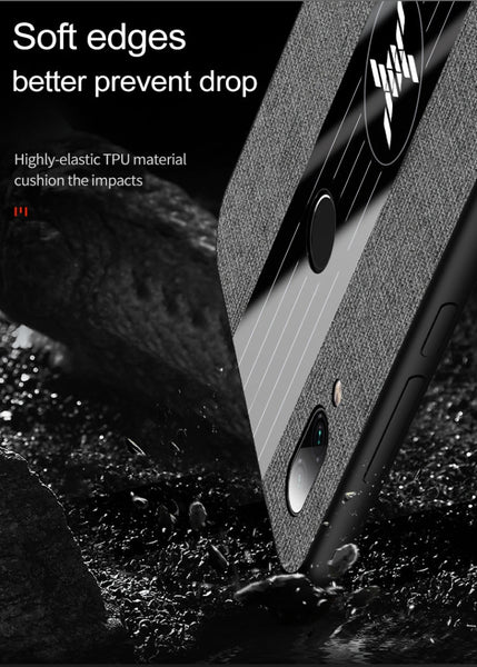 XINLI Stitching Cloth Textue Shockproof TPU Protective Case, For Xiaomi Redmi 7, For Xiaomi Mi 9T / Redmi K20, For Xiaomi Redmi Note 7, For Xiaomi Redmi Note 5, For Xiaomi Redmi 5 Plus