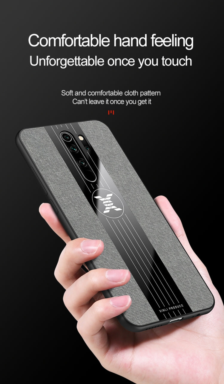 XINLI Stitching Cloth Textue Shockproof TPU Protective Case, For Xiaomi Redmi Note 8, For Xiaomi Mi 8, For Xiaomi Mi 9, For Xiaomi Mi 6X / A2