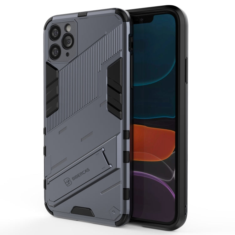 Punk Armor 2 in 1 PC + TPU Shockproof Case with Invisible Holder, For iPhone 11 Pro Max, For iPhone X / XS, For iPhone XR
