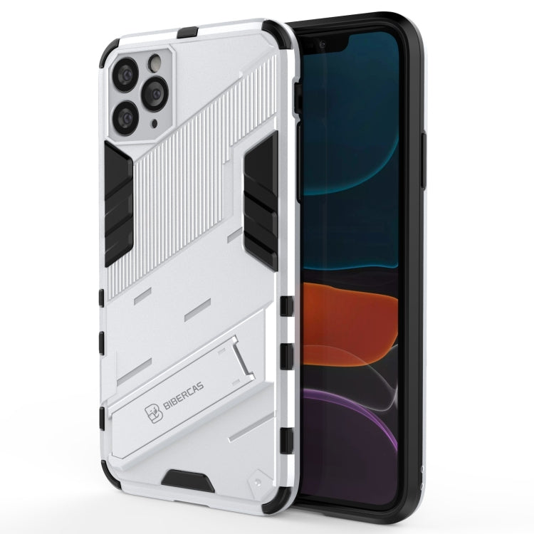 Punk Armor 2 in 1 PC + TPU Shockproof Case with Invisible Holder, For iPhone 11 Pro Max, For iPhone X / XS, For iPhone XR