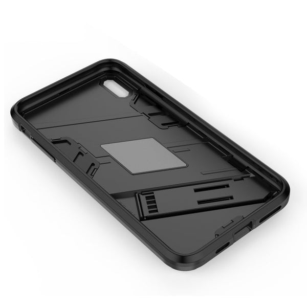 Punk Armor 2 in 1 PC + TPU Shockproof Case with Invisible Holder, For iPhone XS Max, For iPhone 6 & 6s, For iPhone 6 Plus & 6s  Plus
