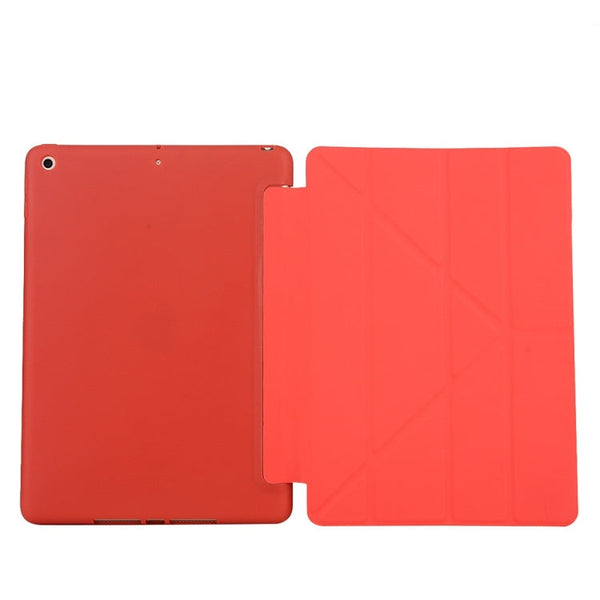 For iPad 10.2 inch TPU Horizontal Deformation Flip Leather Case with Holder