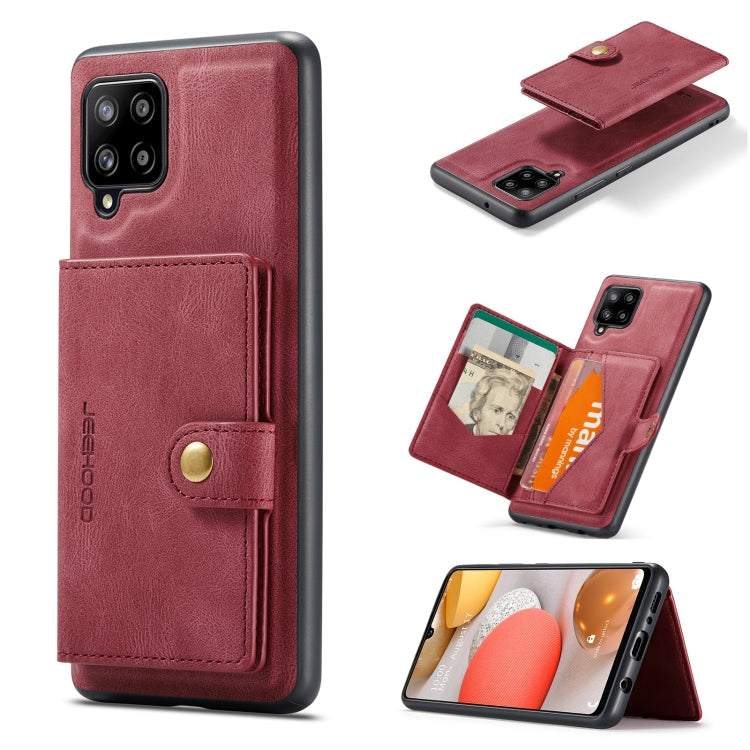 JEEHOOD Retro Magnetic Detachable Protective Case with Wallet & Card Slot & Holder, For Samsung Galaxy A52 5G, For Samsung Galaxy A72 5G, For Samsung Galaxy A42 5G, For Samsung Galaxy A51 5G