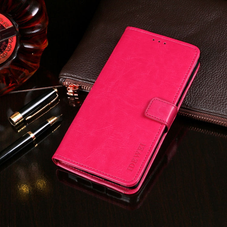 idewei Crazy Horse Texture Horizontal Flip Leather Case with Holder & Card Slots & Wallet, For TCL 10 5G, For vivo X60 Pro+ 5G