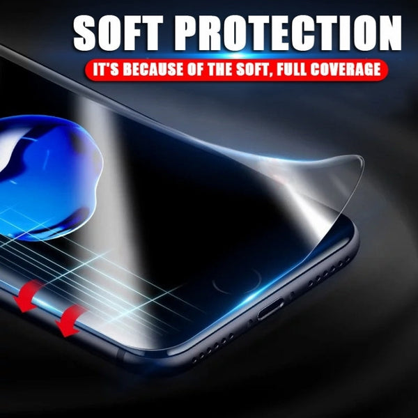 25 PCS 0.1mm 2.5D Full Cover Anti-spy Screen Protector Explosion-proof Hydrogel Film