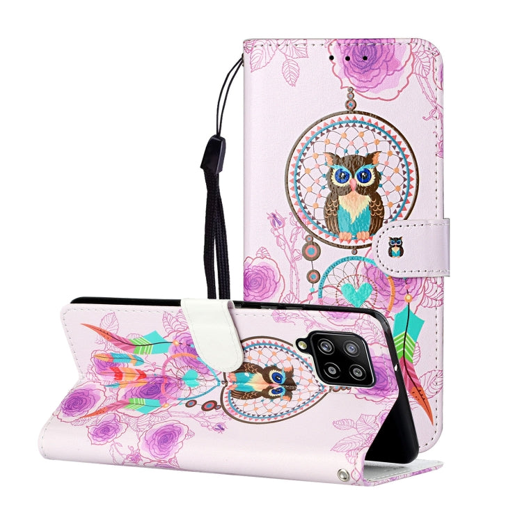 Oil Embossed Coloured Drawing Pattern Horizontal Flip PU Leather Case with Holder & Card Slots & Wallet