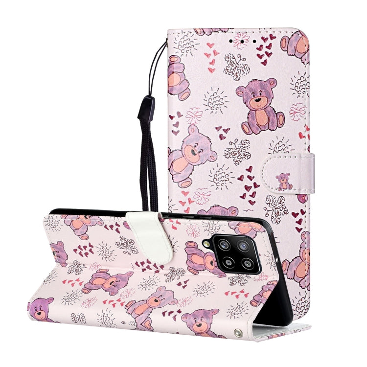 Oil Embossed Coloured Drawing Pattern Horizontal Flip PU Leather Case with Holder & Card Slots & Wallet