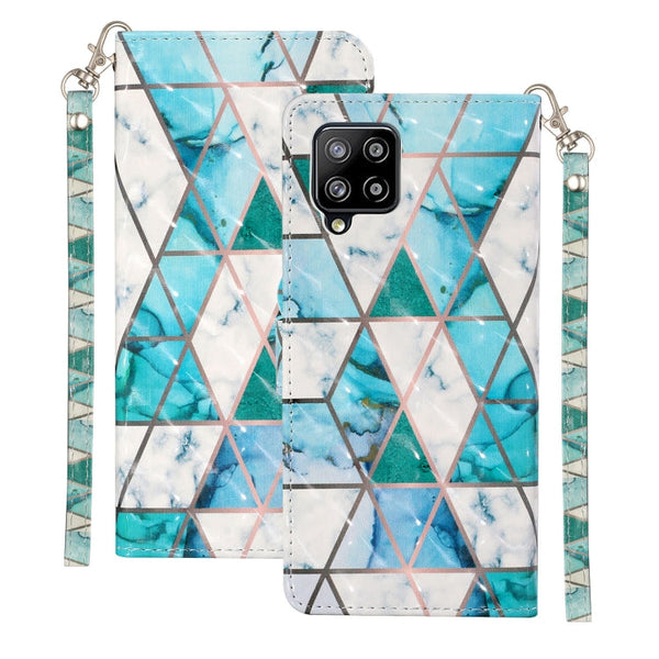 3D Pattern Horizontal Flip PU Leather Case with Holder & Card Slots & Wallet