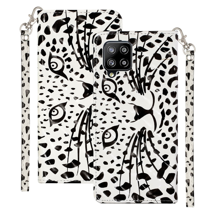 3D Pattern Horizontal Flip PU Leather Case with Holder & Card Slots & Wallet