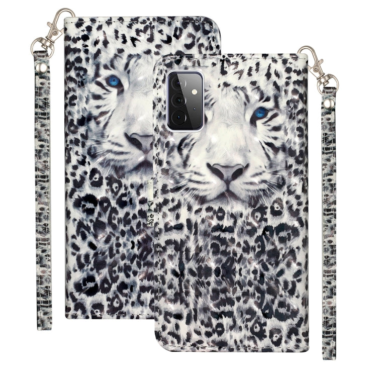 3D Pattern Horizontal Flip PU Leather Case with Holder & Card Slots & Wallet