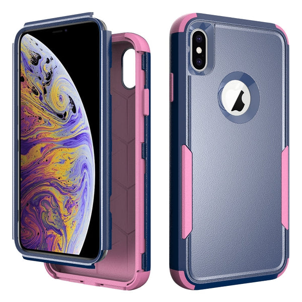 TPU + PC Shockproof Protective Case, For iPhone XS Max