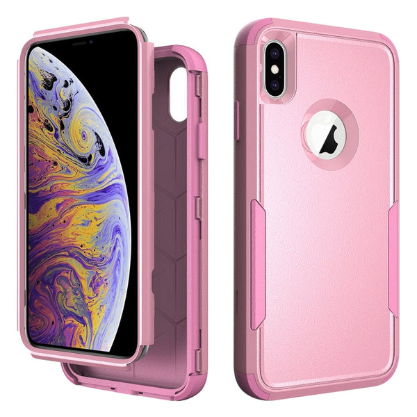 TPU + PC Shockproof Protective Case, For iPhone XS Max