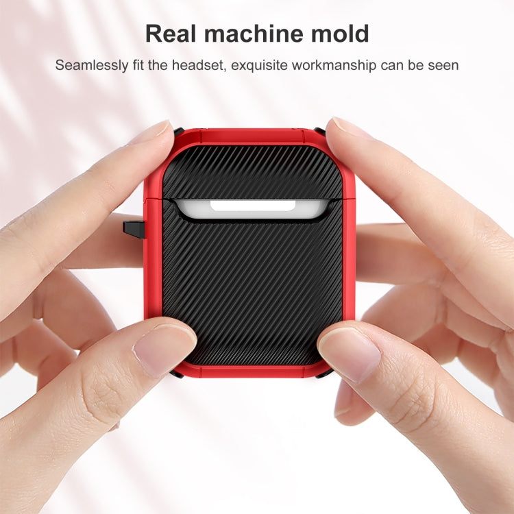 Wireless Earphones Shockproof Thunder Mecha TPU Protective Case, For AirPods 1/2, For AirPods Pro