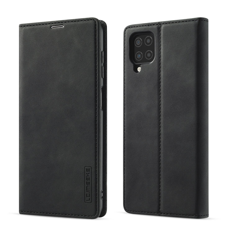 LC.IMEEKE Strong Magnetism Ultra-thin Horizontal Flip Matte TPU + PU Leather Case with Holder & Card Slots & Wallet, For Samsung Galaxy A12, For Samsung Galaxy A52 5G / 4G, For Samsung Galaxy A72 5G / 4G, For SamsungGalaxy A52 5G / 4G