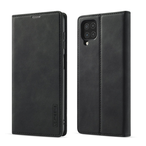 LC.IMEEKE Strong Magnetism Ultra-thin Horizontal Flip Matte TPU + PU Leather Case with Holder & Card Slots & Wallet, For Samsung Galaxy A12, For Samsung Galaxy A52 5G / 4G, For Samsung Galaxy A72 5G / 4G, For SamsungGalaxy A52 5G / 4G