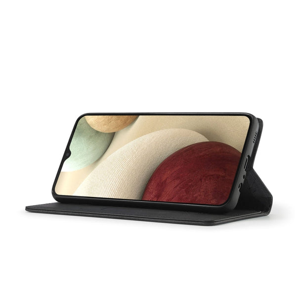 LC.IMEEKE Strong Magnetism Ultra-thin Horizontal Flip Matte TPU + PU Leather Case with Holder & Card Slots & Wallet, For Samsung Galaxy A12, For Samsung Galaxy A52 5G / 4G, For Samsung Galaxy A72 5G / 4G, For SamsungGalaxy A52 5G / 4G