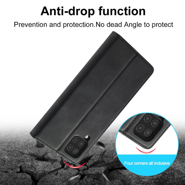 LC.IMEEKE Strong Magnetism Ultra-thin Horizontal Flip Matte TPU + PU Leather Case with Holder & Card Slots & Wallet, For Samsung Galaxy A12, For Samsung Galaxy A52 5G / 4G, For Samsung Galaxy A72 5G / 4G, For SamsungGalaxy A52 5G / 4G