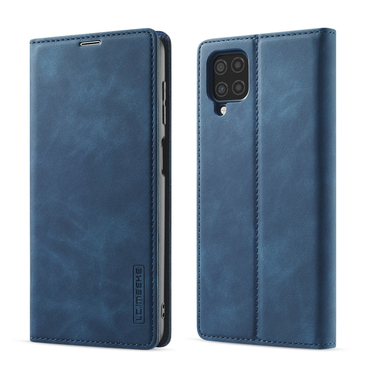 LC.IMEEKE Strong Magnetism Ultra-thin Horizontal Flip Matte TPU + PU Leather Case with Holder & Card Slots & Wallet, For Samsung Galaxy A12, For Samsung Galaxy A52 5G / 4G, For Samsung Galaxy A72 5G / 4G, For SamsungGalaxy A52 5G / 4G
