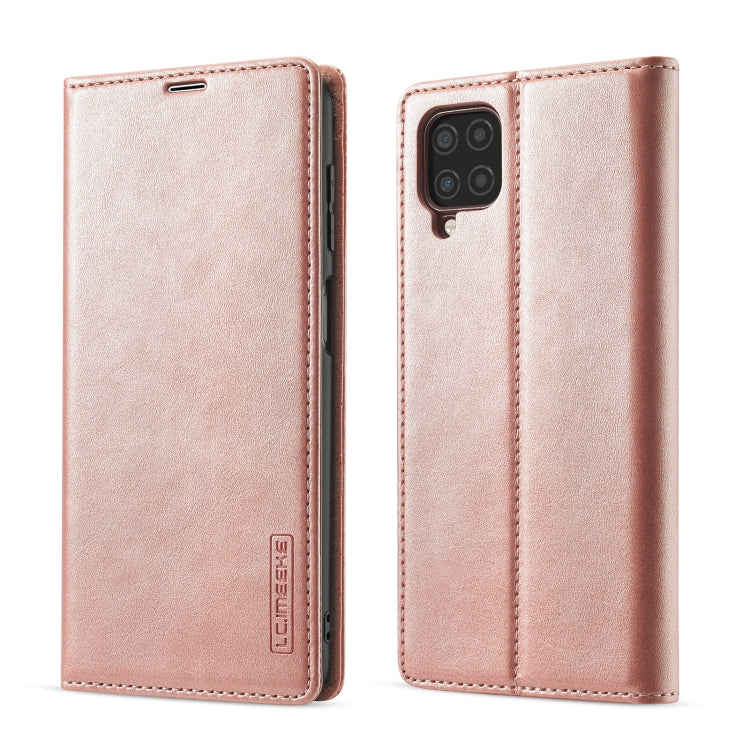LC.IMEEKE Strong Magnetism Ultra-thin Horizontal Flip Matte TPU + PU Leather Case with Holder & Card Slots & Wallet, For Samsung Galaxy A12, For Samsung Galaxy A52 5G / 4G, For Samsung Galaxy A72 5G / 4G, For SamsungGalaxy A52 5G / 4G