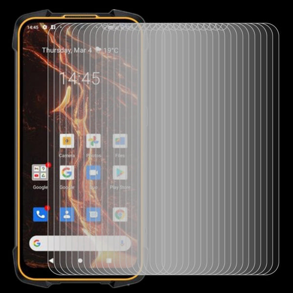 50 PCS 0.26mm 9H Surface Hardness 2.5D Explosion-proof Tempered Glass Non-full Screen Film