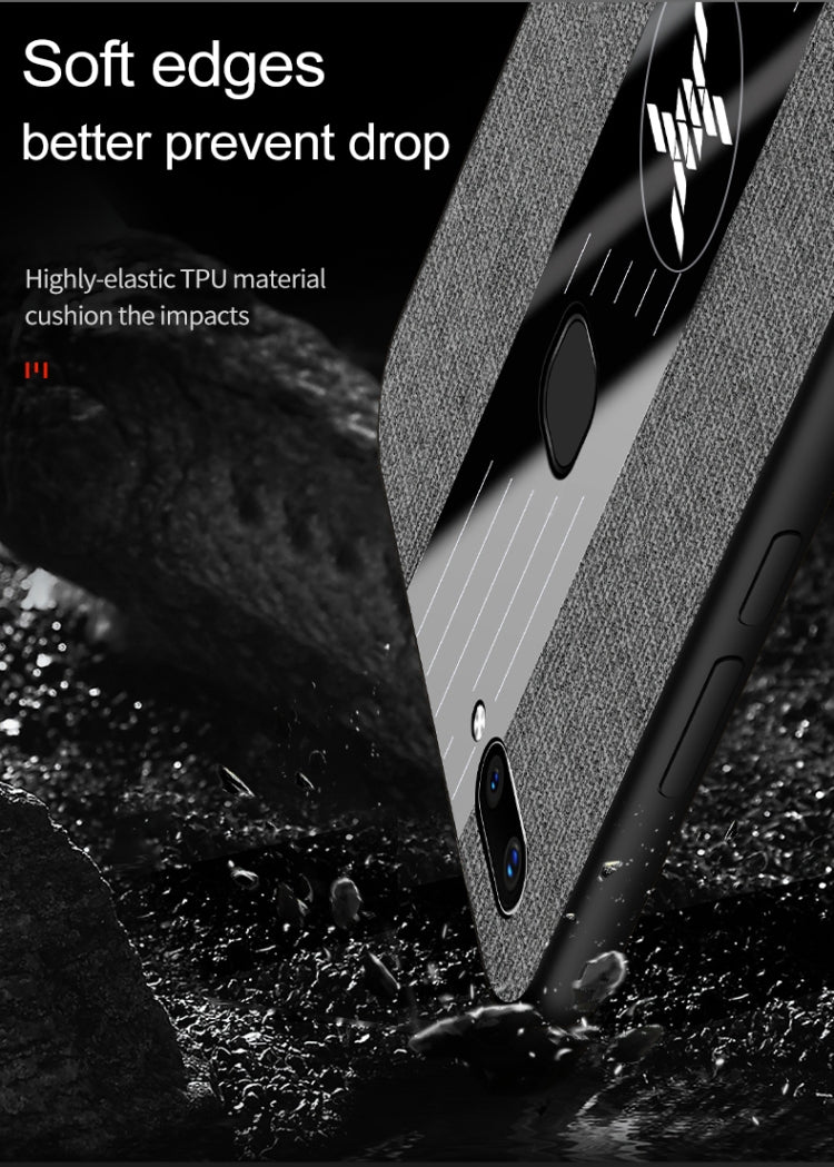 XINLI Stitching Cloth Texture Shockproof TPU Protective Case, For Vivo X20, For Vivo X21, For Vivo X21i, For Vivo X21 UD