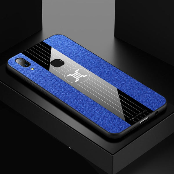 XINLI Stitching Cloth Texture Shockproof TPU Protective Case, For Vivo X20, For Vivo X21, For Vivo X21i, For Vivo X21 UD