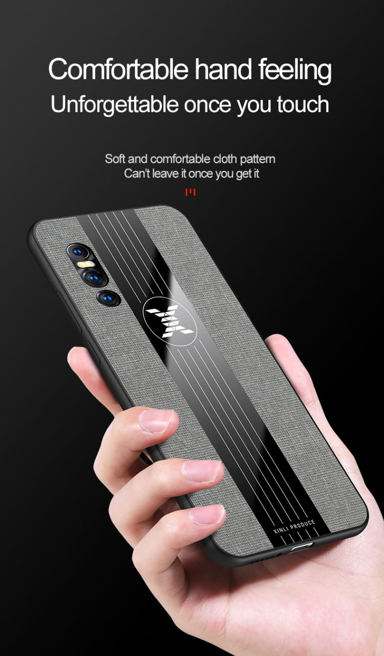 XINLI Stitching Cloth Texture Shockproof TPU Protective Case, For Vivo X27, For Vivo Y91, For Vivo Y95, For Vivo X23