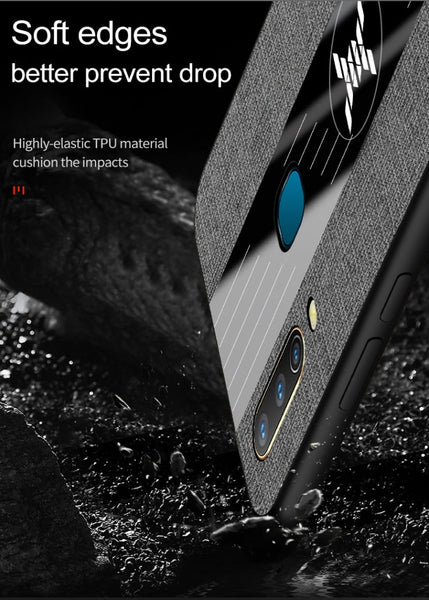 XINLI Stitching Cloth Texture Shockproof TPU Protective Case, For Vivo Y3 / Y17, For Vivo Y66, For Vivo Y71, For Vivo Y83