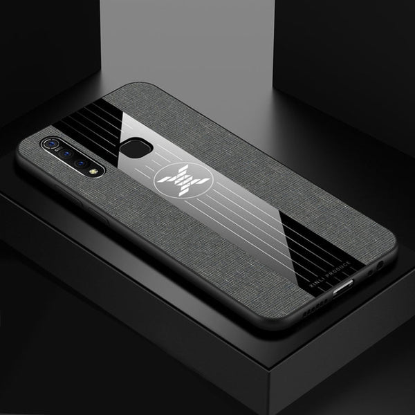 XINLI Stitching Cloth Texture Shockproof TPU Protective Case, For Vivo Y93, For Vivo Y97, For Vivo Z5X