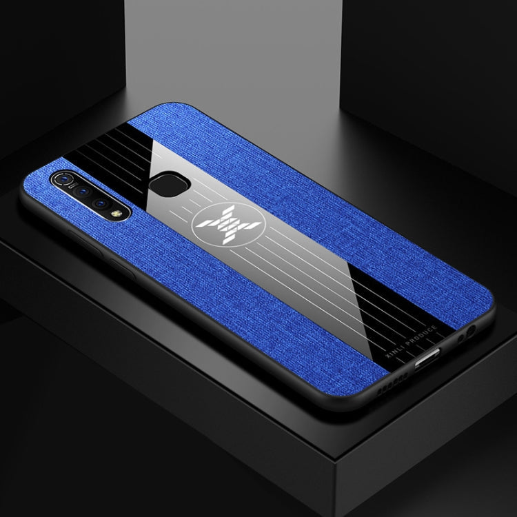 XINLI Stitching Cloth Texture Shockproof TPU Protective Case, For Vivo Y93, For Vivo Y97, For Vivo Z5X