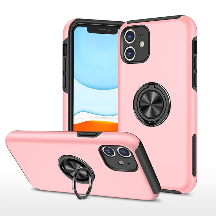 PC + TPU Shockproof Magnetic Protective Case with Invisible Ring Holder, For iPhone XS / X, For iPhone XR, For iPhone XS Max, For iPhone 11