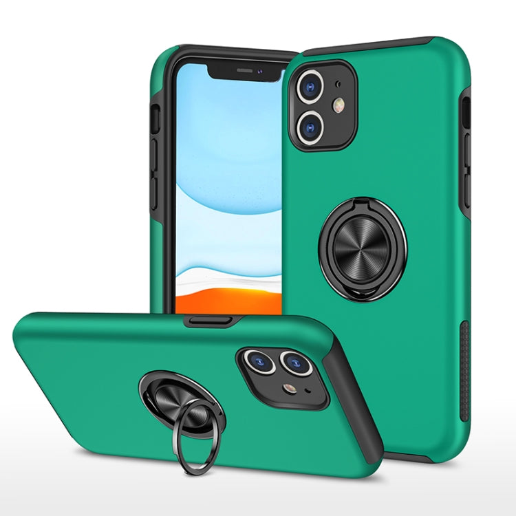 PC + TPU Shockproof Magnetic Protective Case with Invisible Ring Holder, For iPhone XS / X, For iPhone XR, For iPhone XS Max, For iPhone 11