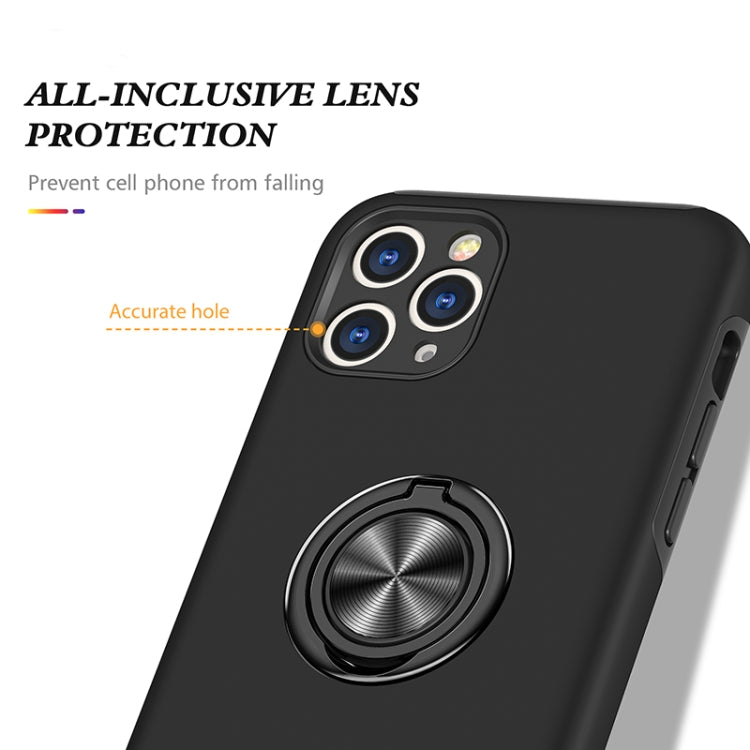 PC + TPU Shockproof Magnetic Protective Case with Invisible Ring Holder, For iPhone 11 Pro, For iPhone 11 Pro Max, For iPhone 12 mini, For iPhone 12