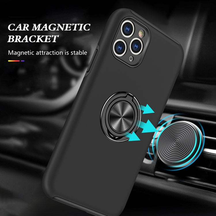 PC + TPU Shockproof Magnetic Protective Case with Invisible Ring Holder, For iPhone 11 Pro, For iPhone 11 Pro Max, For iPhone 12 mini, For iPhone 12