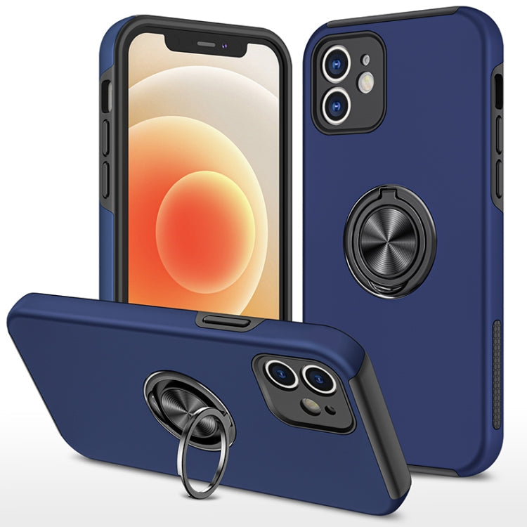 PC + TPU Shockproof Magnetic Protective Case with Invisible Ring Holder, For iPhone 11 Pro, For iPhone 11 Pro Max, For iPhone 12 mini, For iPhone 12