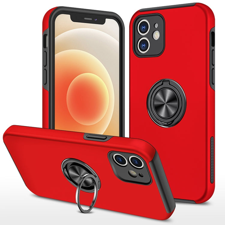 PC + TPU Shockproof Magnetic Protective Case with Invisible Ring Holder, For iPhone 11 Pro, For iPhone 11 Pro Max, For iPhone 12 mini, For iPhone 12