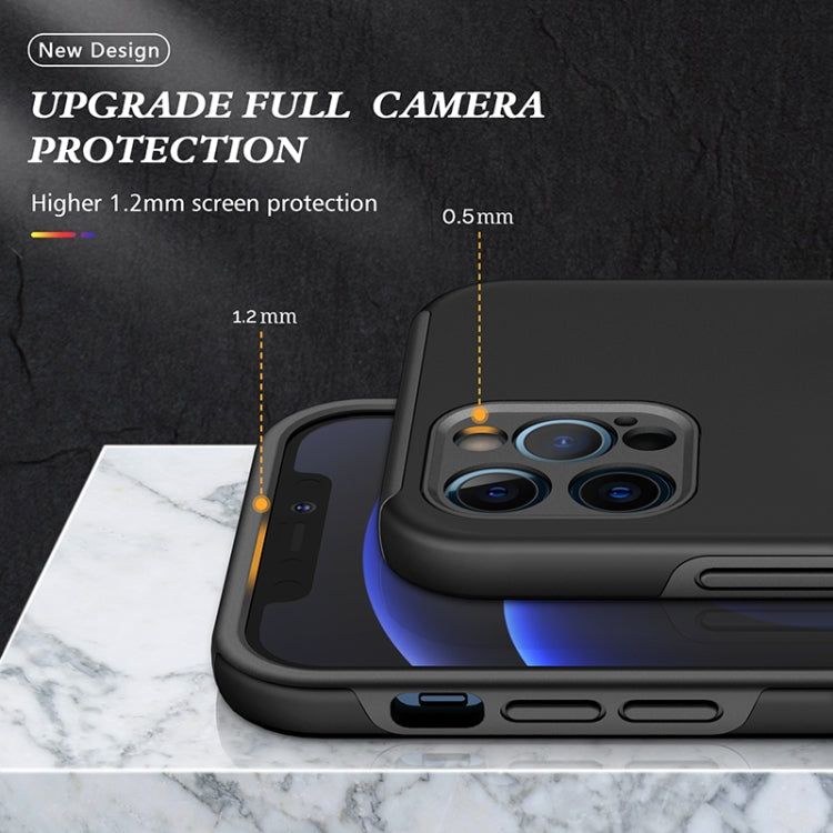 PC + TPU Shockproof Magnetic Protective Case with Invisible Ring Holder, For iPhone 12 Pro, For iPhone 12 Pro Max