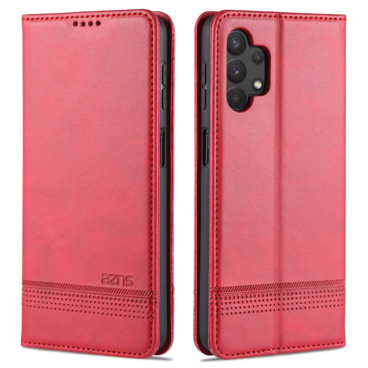 For Samsung Galaxy A32 5G AZNS Magnetic Calf Texture Horizontal Flip Leather Case with Card Slots & Holder & Wallet, For Samsung Galaxy A32 5G