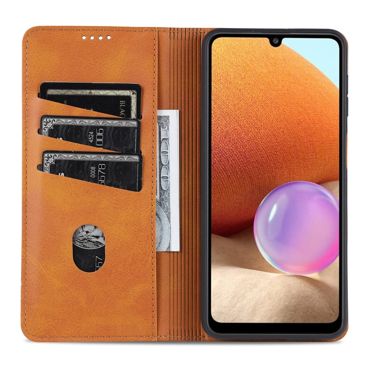 For Samsung Galaxy A32 5G AZNS Magnetic Calf Texture Horizontal Flip Leather Case with Card Slots & Holder & Wallet, For Samsung Galaxy A32 5G