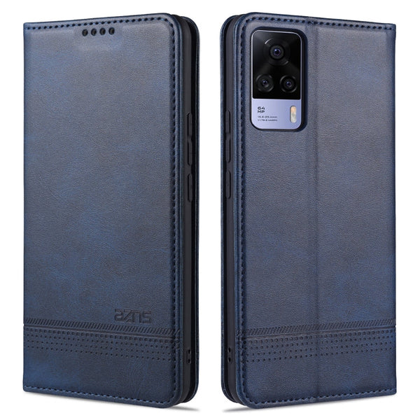 AZNS Magnetic Calf Texture Horizontal Flip Leather Case with Card Slots & Holder & Wallet, For vivo S9, For vivo S9e, For Xiaomi Redmi Note 10, For Xiaomi Redmi Note 10S